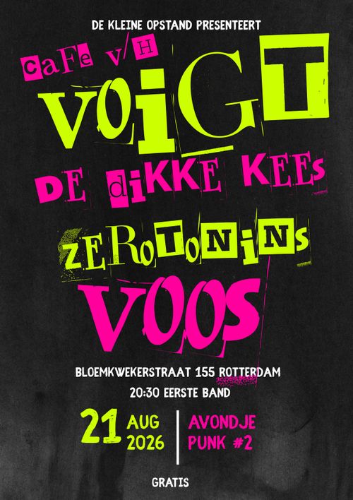 De Dikke Kees, Zerotonins, VOOS