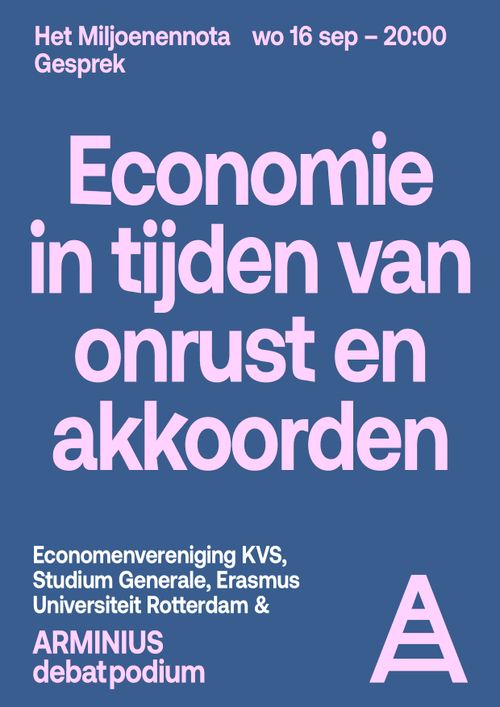 Miljoennota Gesprek: Economie in tijden van onrust en akkoorden 